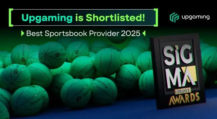 Upgaming Shortlisted as Best Sportsbook Provider 2025 at SiGMA Europe Awards