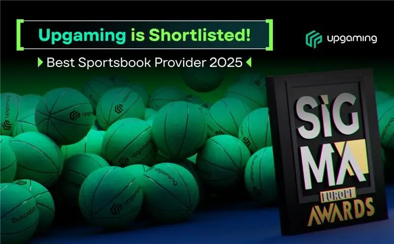 Upgaming Shortlisted as the Best Sportsbook Provider 2025