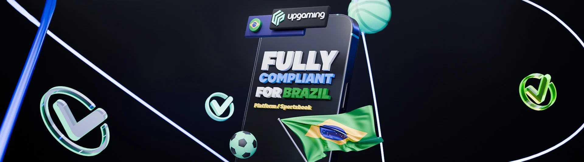 Upgaming's enterprise platform and Sportsbook are certified to launch in Brazil